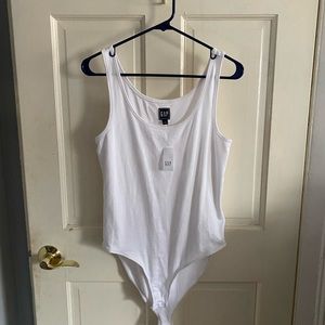 Gap Modern Bodysuit - White (NWT)